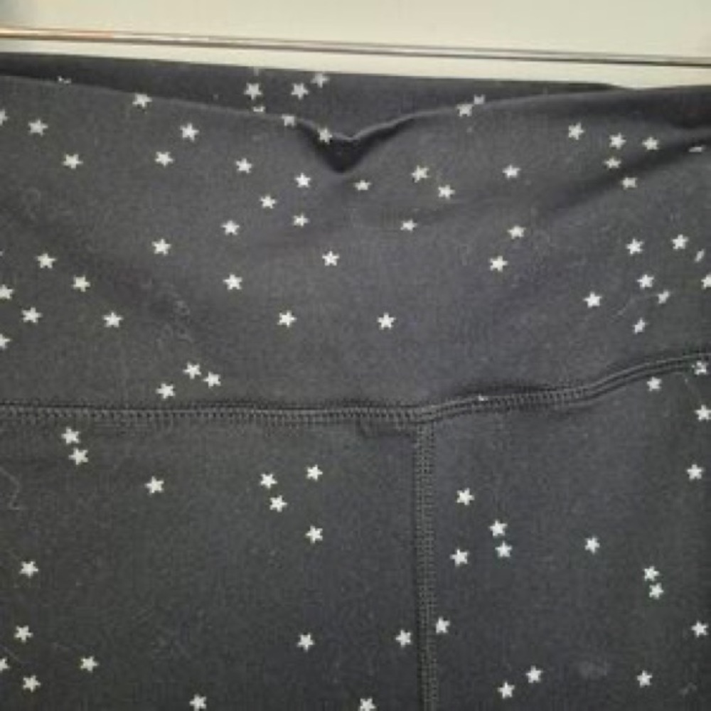 Girls Black Sparkle Leggings - Picture 4 of 7